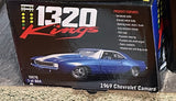 1:18 1969 Chevrolet Camaro -- 1320 Drag Kings -- Blue -- GMP