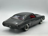 1:18 1970 Chevrolet Chevelle SS -- Street Fighter - G-Force -- Black -- ACME
