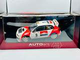 1:18 1998 Smeets/Loix -- #9 Toyota Corolla WRC Rally Car -- AUTOart