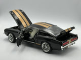 1:18 1967 Shelby GT500 - Street Fighter -- Black w/Gold Stripes -- ACME
