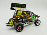 1:18 1999 Jac Haudenschild -- #22 Krypton Sprint Car -- GMP