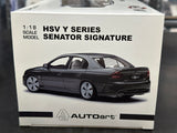 1:18 HSV Y Series Senator Signature -- Turbine Grey -- Biante/AUTOart