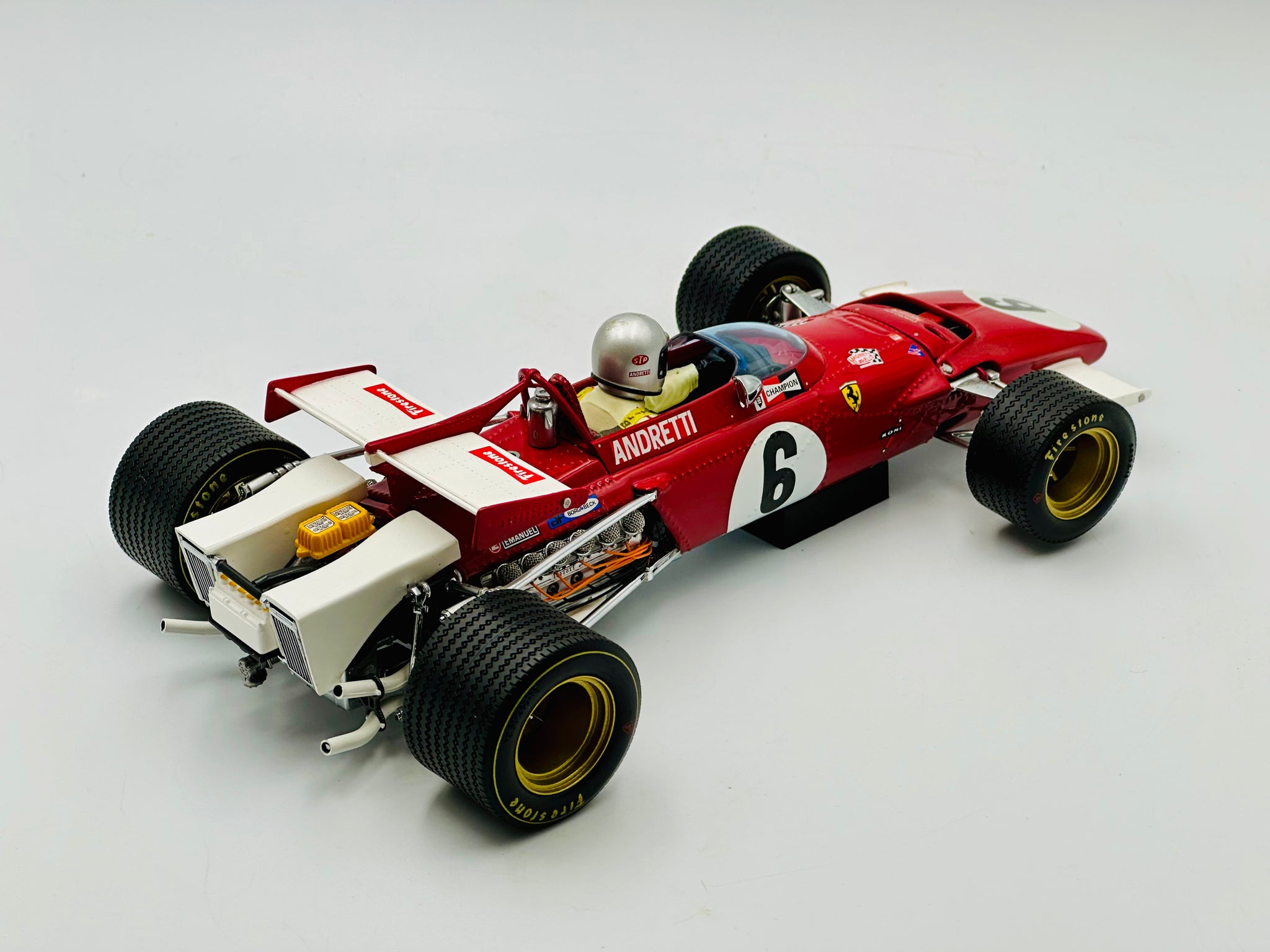 1:18 1971 Mario Andretti -- #6 Ferrari 312B -- Exoto 1:18 1971 Mario Andretti -- #6 Ferrari 312B -- Exoto