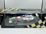 1:18 2000 Jacques Villeneuve -- #22 BAR Honda Showcar -- Minichamps F1