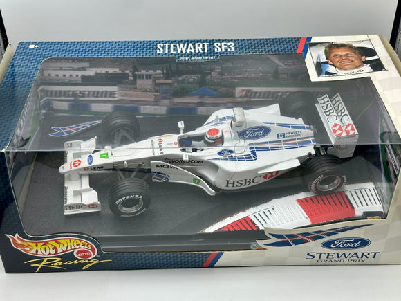 1:18 1999 Johnny Herbert -- #17 Stewart SF3 -- Hot Wheels F1