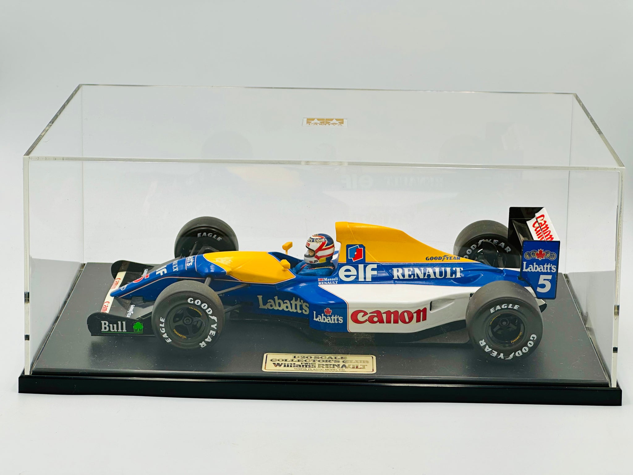 1:20 1992 Nigel Mansell -- #5 Williams FW14B -- Tamiya F1 23004 1:18