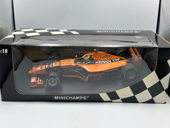 1:18 2000 Pedro de la Rosa -- #18 Arrows Supertec A21 -- Minichamps F1