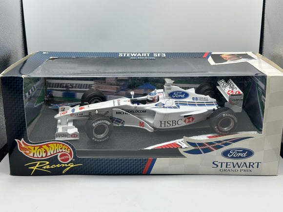 1:18 1999 Rubens Barrichello -- #16 Stewart SF3 -- Hot Wheels F1