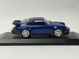 1:18 Porsche 911 (964) Turbo 1990 -- Blue Metallic -- Minichamps 155069101
