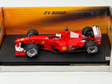 1:18 2000 Rubens Barrichello -- #4 Ferrari F1-2000 -- Hot Wheels F1 26738