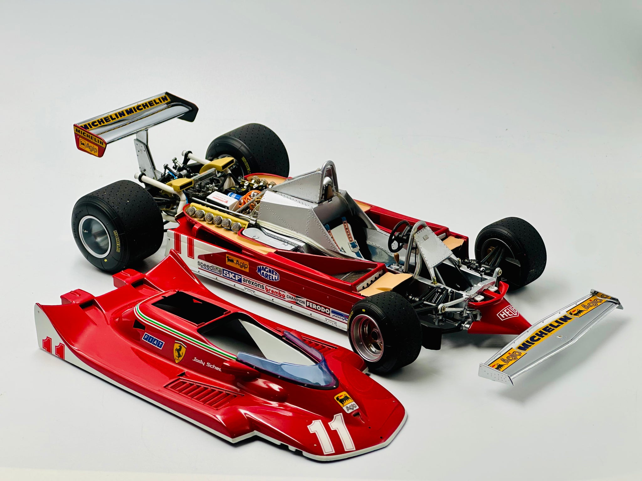 1:18 1979 Jody Scheckter -- World Champion -- #11 Ferrari 312T4 -- Exo 1:18 1979 Jody Scheckter -- World Champion -- #11 Ferrari 312T4 -- Exo