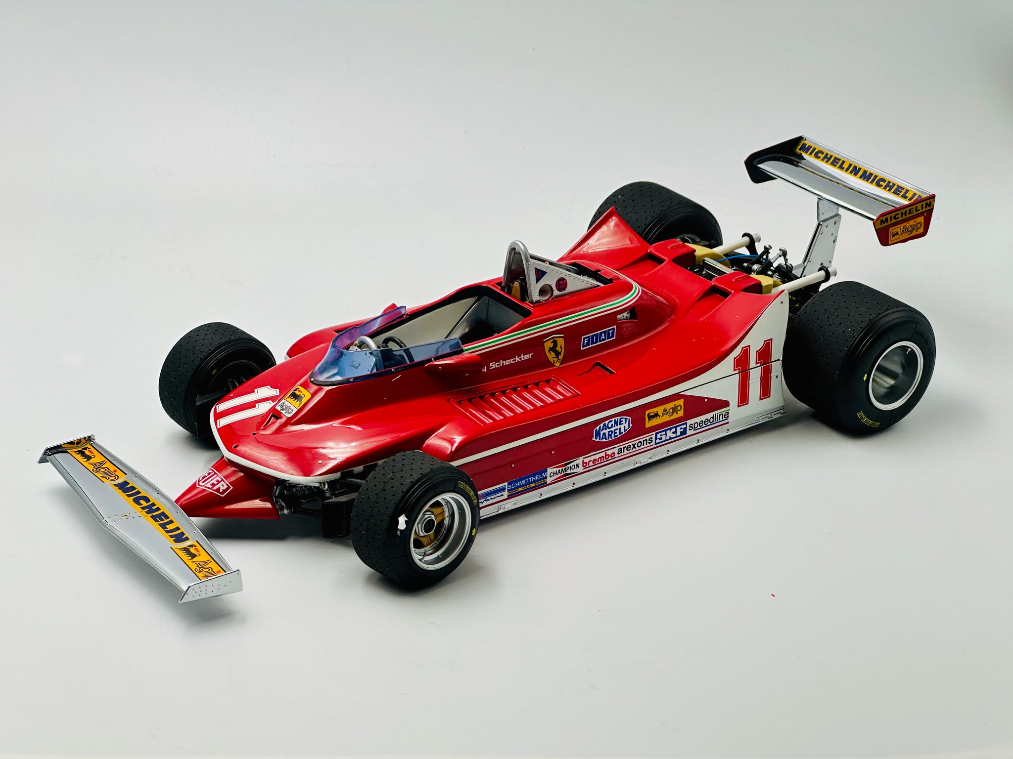 1:18 1979 Jody Scheckter -- World Champion -- #11 Ferrari 312T4 -- Exo 1:18 1979 Jody Scheckter -- World Champion -- #11 Ferrari 312T4 -- Exo