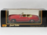 1:18 1955 Mercedes-Benz 190 SL -- Red w/Beige Interior -- Maisto