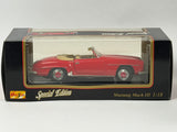 1:18 1955 Mercedes-Benz 190 SL -- Red w/Beige Interior -- Maisto