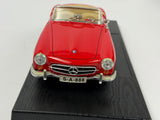 1:18 1955 Mercedes-Benz 190 SL -- Red w/Beige Interior -- Maisto