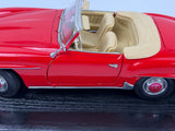 1:18 1955 Mercedes-Benz 190 SL -- Red w/Beige Interior -- Maisto