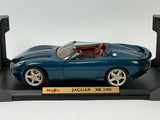 1:18 Jaguar XK 180 -- Blue Green -- Maisto 31867