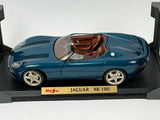 1:18 Jaguar XK 180 -- Blue Green -- Maisto 31867