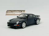 1:18 1995 Porsche 911 (993) RS -- Metallic Blue -- GT Spirit GT314 SH