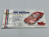 1:18 1966 Ford Mustang RHD -- Candy Apple Red -- Classic Carlectables