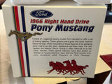 1:18 1966 Ford Mustang RHD -- Candy Apple Red -- Classic Carlectables