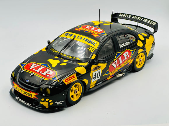 1:18 2002 Cameron McLean -- VIP Pet Foods Ford AU Falcon -- Classic Carlectables