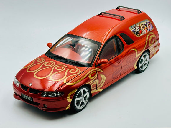 1:18 Holden Sandman Concept Vehicle -- Dark Red w/Flames -- Classic Carlectables