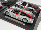 1:18 2002 Le Mans 24 Hour 3rd Place -- #3 Audi R8 -- Maisto 38659