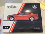 1:18 Holden VE Commodore SSV - Ignition Metallic Orange - Authentic Collectables