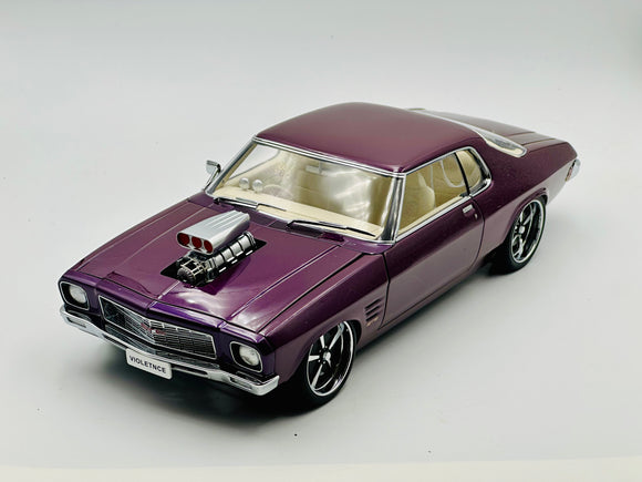 1:18 Holden HQ Monaro Street Machine -- Purple 
