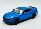 1:24 2018 Ford Mustang -- Blue -- DDA Collectibles
