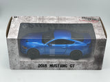 1:24 2018 Ford Mustang -- Blue -- DDA Collectibles