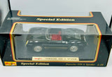 1:18 Porsche 550 A Spyder -- Black -- Maisto