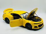 1:18 Chevrolet Camaro ZL1 -- Bright Yellow -- AUTOart 71205