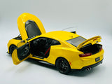 1:18 Chevrolet Camaro ZL1 -- Bright Yellow -- AUTOart 71205