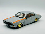 1:24 Holden HQ Monaro -- *CHASE VERSION* -- Grey w/Orange Stripes -- DDA