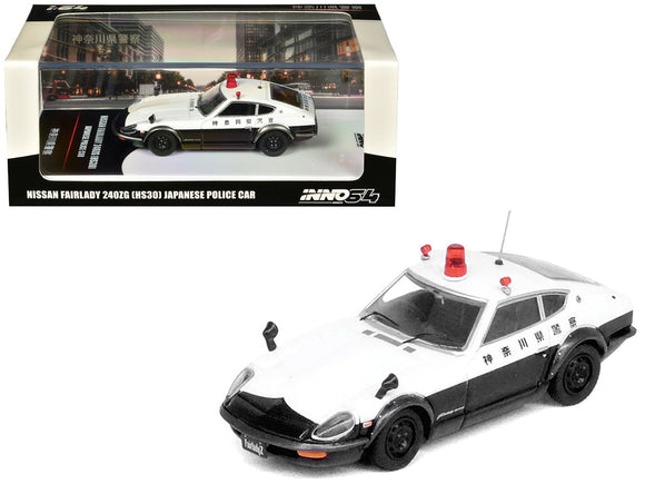 1:64 Nissan Fairlady 240ZG (HS30) -- Japanese Police Car -- INNO64