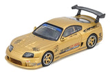1:64 Toyota Supra (A80) TOP SECRET GT300 -- Gold - TASKL 2025 -- INNO64