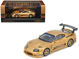 1:64 Toyota Supra (A80) TOP SECRET GT300 -- Gold - TASKL 2025 -- INNO64
