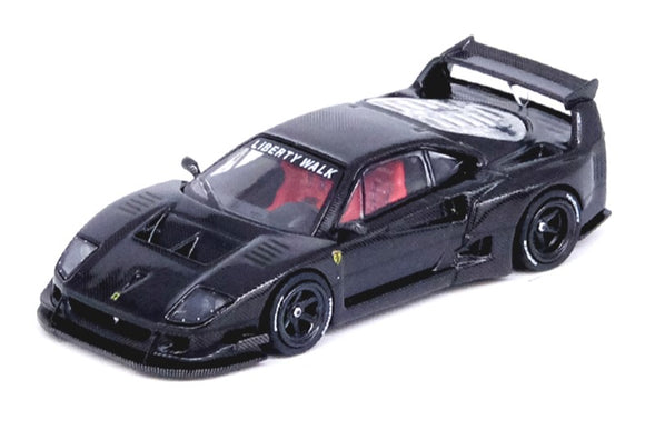 (Pre-Order) 1:64 Ferrari F40 LBWK -- Full Carbon Black -- INNO64