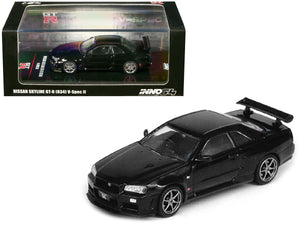 1:64 Nissan Skyline GT-R (R34) V-Spec II -- Black -- INNO64