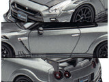 1:64 Nissan R35 GT-R TOP SECRET -- Grey - IAM Bangkok 2025 -- INNO64
