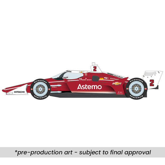 (Pre-Order) 1:18 2025 Josef Newgarden -- #2 Astemo Indycar -- IXO Models