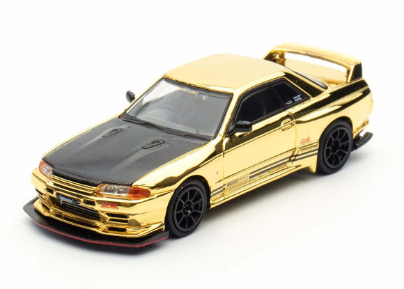 1:64 Nissan Skyline GT-R (R32) TOP SECRET -- Chrome Gold -- INNO64 Exp 1:64 Nissan Skyline GT-R (R32) TOP SECRET -- Chrome Gold -- INNO64 Exp