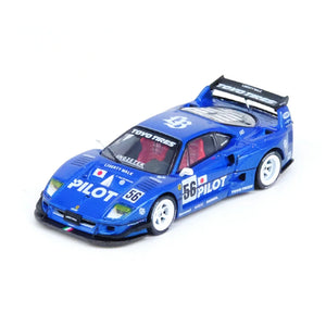 1:64 Ferrari F40 LBWK Liberty Walk -- 2024 Tokyo Auto Salon #56 Blue -