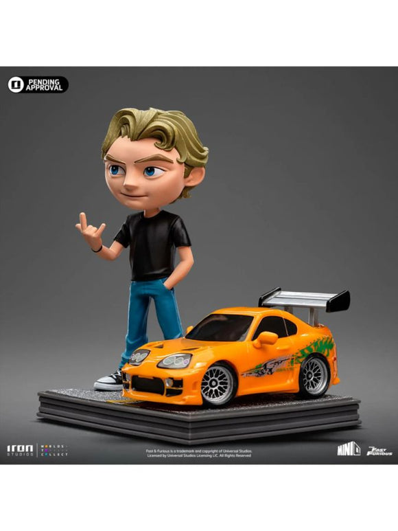 (Pre-Order) Fast & Furious - Brian O'Conner w/Toyota Supra -- MiniCo 6