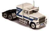 1:64 Ford LTL-9000 1978 -- White w/ Blue Stripes -- IXO Models Truck