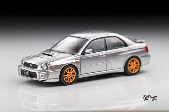 Furuya Subaru Impreza STi GD 8th Gen SEDAN in Pearl White 1:64 – East Car Audio Furuya Subaru Impreza STi GD 8th Gen SEDAN in Pearl White 1:64 – East Car Audio