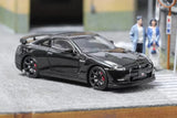 1:64 Nissan R35 GT-R -- Black -- Focal Horizon