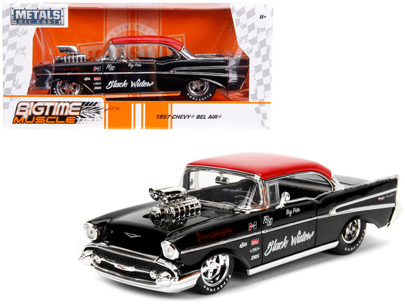 1:24 1957 Chevrolet Bel Air -- Black Widow -- JADA: Big Time Muscle
